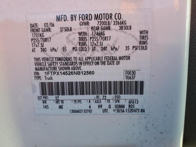 2006 Ford F150