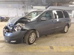 Salvage cars for sale from Copart Wheeling, IL: 2010 Toyota Sienna XLE