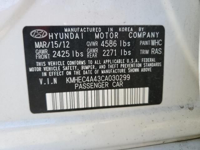 2012 Hyundai Sonata Hybrid