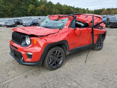 Salvage cars for sale from Copart Lyman, ME: 2022 Jeep Renegade Latitude