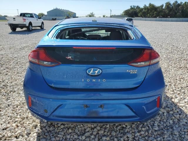 2018 Hyundai Ioniq Blue