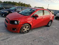 Chevrolet salvage cars for sale: 2014 Chevrolet Sonic LT