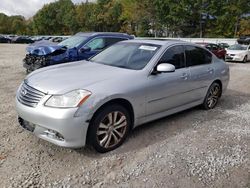 Salvage cars for sale at North Billerica, MA auction: 2008 Infiniti M35 Base