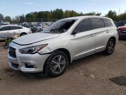 Vehiculos salvage en venta de Copart Chalfont, PA: 2018 Infiniti QX60