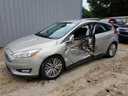 Ford salvage cars for sale: 2015 Ford Focus Titanium