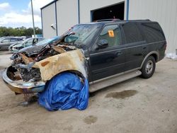 Salvage cars for sale at Apopka, FL auction: 2001 Ford Expedition Eddie Bauer