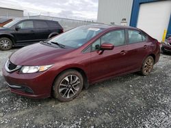 Honda salvage cars for sale: 2015 Honda Civic LX