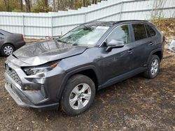 Salvage cars for sale at Center Rutland, VT auction: 2021 Toyota Rav4 LE