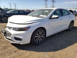 Salvage cars for sale at Elgin, IL auction: 2017 Chevrolet Malibu LT