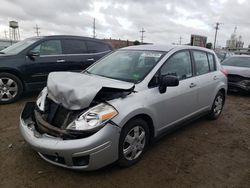 Salvage cars for sale at Dyer, IN auction: 2007 Nissan Versa S