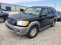 Salvage cars for sale from Copart Haslet, TX: 2001 Toyota Sequoia SR5