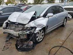 Honda salvage cars for sale: 2009 Honda Civic LX