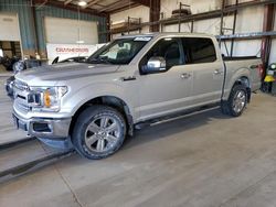 Ford salvage cars for sale: 2019 Ford F150 Supercrew