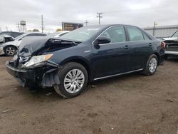 Salvage cars for sale at Chicago Heights, IL auction: 2014 Toyota Camry Hybrid