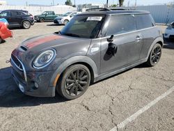 Salvage cars for sale at Van Nuys, CA auction: 2018 Mini Cooper S