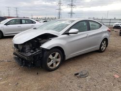 Salvage cars for sale at Elgin, IL auction: 2013 Hyundai Elantra GLS