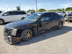 Salvage cars for sale from Copart Miami, FL: 2006 Cadillac STS