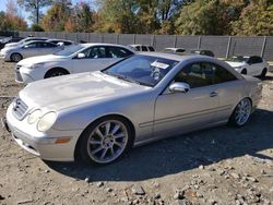 Mercedes-Benz salvage cars for sale: 2000 Mercedes-Benz CL 500