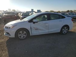 Chevrolet Cruze LS salvage cars for sale: 2018 Chevrolet Cruze LS