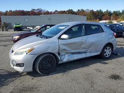 Salvage cars for sale at Exeter, RI auction: 2011 Toyota Corolla Matrix