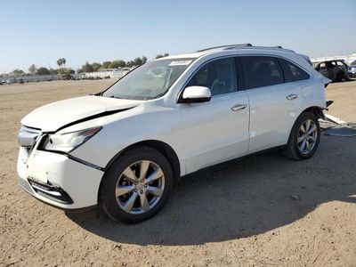 Salvage cars for sale from Copart Bakersfield, CA: 2014 Acura MDX Advance