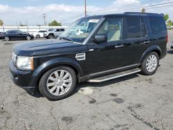 Salvage cars for sale from Copart Colton, CA: 2012 Land Rover LR4 HSE Luxury