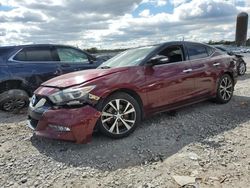 Nissan salvage cars for sale: 2017 Nissan Maxima 3.5S