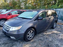 Salvage cars for sale at Candia, NH auction: 2013 Honda Odyssey EXL