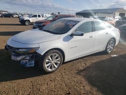 Salvage cars for sale from Copart Brighton, CO: 2021 Chevrolet Malibu LT