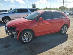 Salvage cars for sale at Miami, FL auction: 2016 Audi Q3 Premium Plus