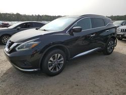 Salvage cars for sale at Gaston, SC auction: 2018 Nissan Murano S