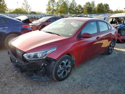 Salvage cars for sale at Bridgeton, MO auction: 2021 KIA Forte FE