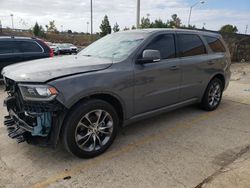 Salvage cars for sale at Gaston, SC auction: 2020 Dodge Durango GT