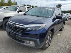 Honda Ridgeline salvage cars for sale: 2019 Honda Ridgeline RTL