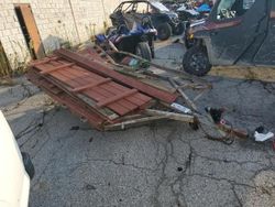 Vehiculos salvage en venta de Copart Woodhaven, MI: 2000 Homemade Utility Trailer