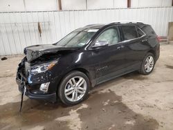 Salvage cars for sale at Lansing, MI auction: 2019 Chevrolet Equinox Premier