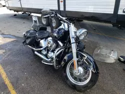 Salvage motorcycles for sale at Rogersville, MO auction: 2014 Harley-Davidson Flstc Heritage Softail Classic