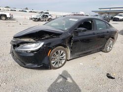 Salvage cars for sale from Copart Earlington, KY: 2015 Chrysler 200 S