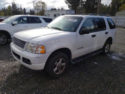 Salvage cars for sale from Copart Graham, WA: 2004 Ford Explorer XLT