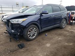 Salvage cars for sale from Copart Chicago Heights, IL: 2018 Hyundai Santa FE SE
