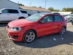 Volkswagen salvage cars for sale: 2015 Volkswagen Golf