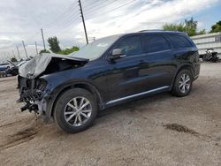 Salvage cars for sale from Copart Miami, FL: 2016 Dodge Durango Limited