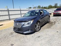 Vehiculos salvage en venta de Copart Lumberton, NC: 2015 Subaru Legacy 2.5I Limited