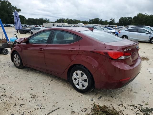 2016 Hyundai Elantra SE