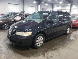 Salvage cars for sale from Copart Ham Lake, MN: 2003 Honda Odyssey EXL