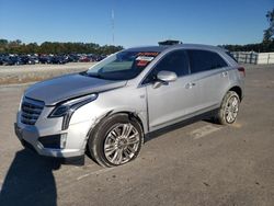 Salvage cars for sale from Copart Dunn, NC: 2019 Cadillac XT5 Premium Luxury