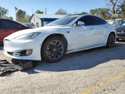 Salvage cars for sale from Copart Wichita, KS: 2018 Tesla Model S
