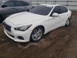 Salvage cars for sale at Elgin, IL auction: 2017 Infiniti Q50 Premium