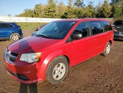 Salvage cars for sale from Copart London, ON: 2013 Dodge Grand Caravan SE