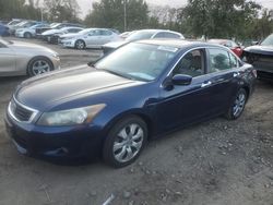 Honda Accord EXL salvage cars for sale: 2009 Honda Accord EXL